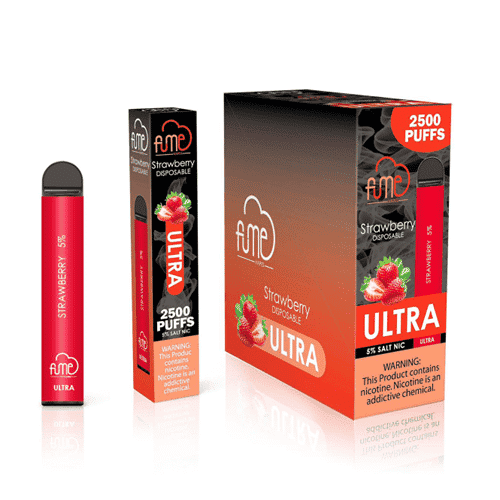 Fume-ultra-Strawberry-disposable-vape-device
