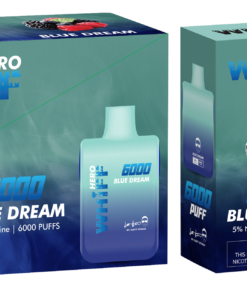 Whiff-Hero-6000-puff-vape-disposable-blue-dream