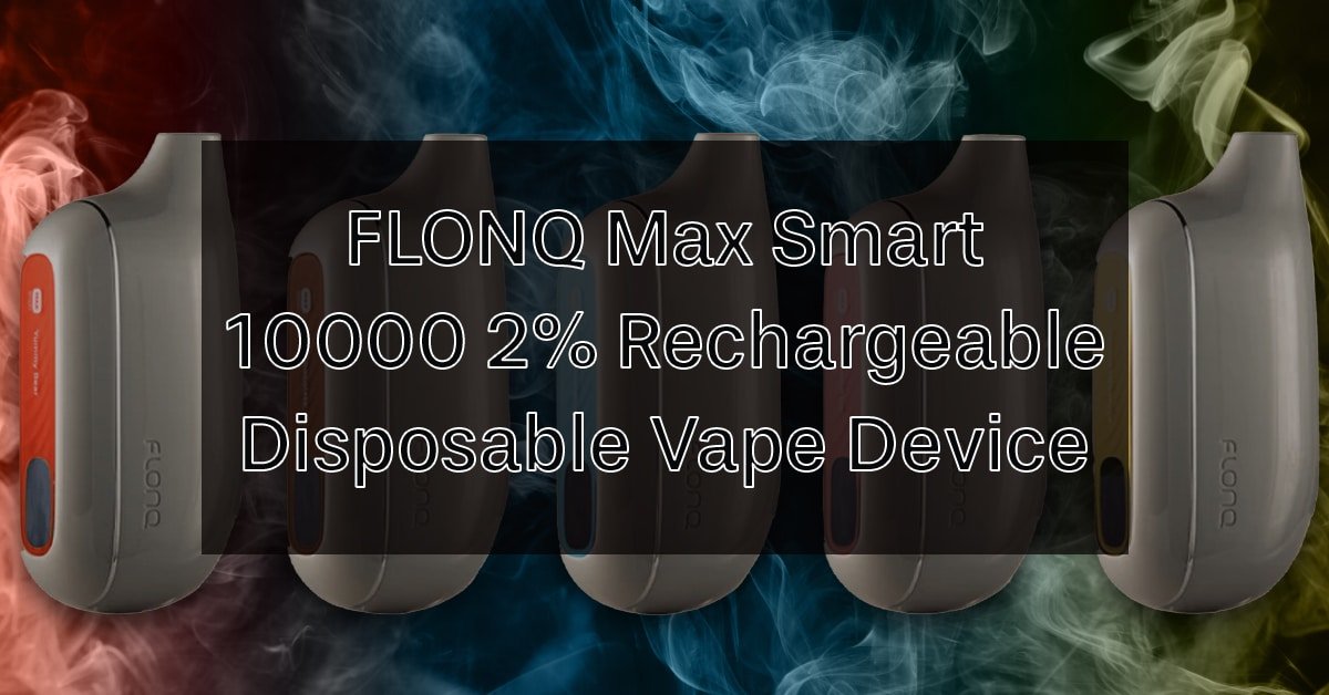 FLONQ Max Smart 10000 2% Rechargeable Disposable Vape Device