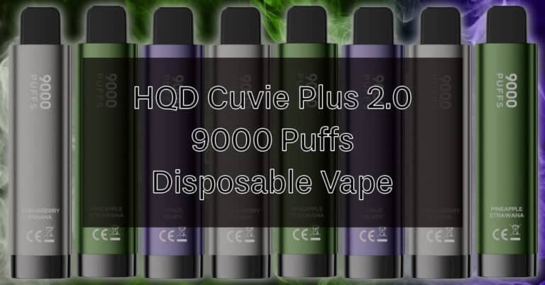 HQD Cuvie Plus 2.0 9000 Puffs