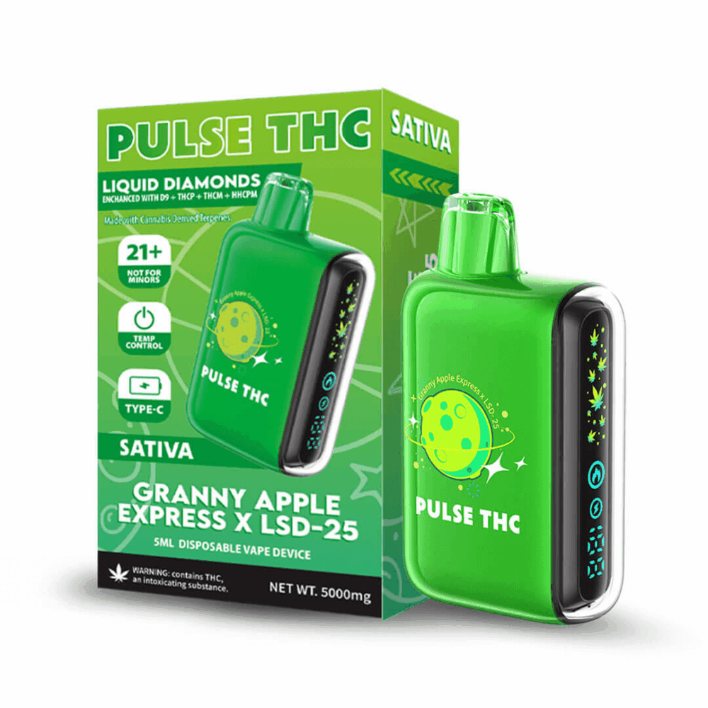 Pulse THC Vape Granny Apple Express X LSD 25