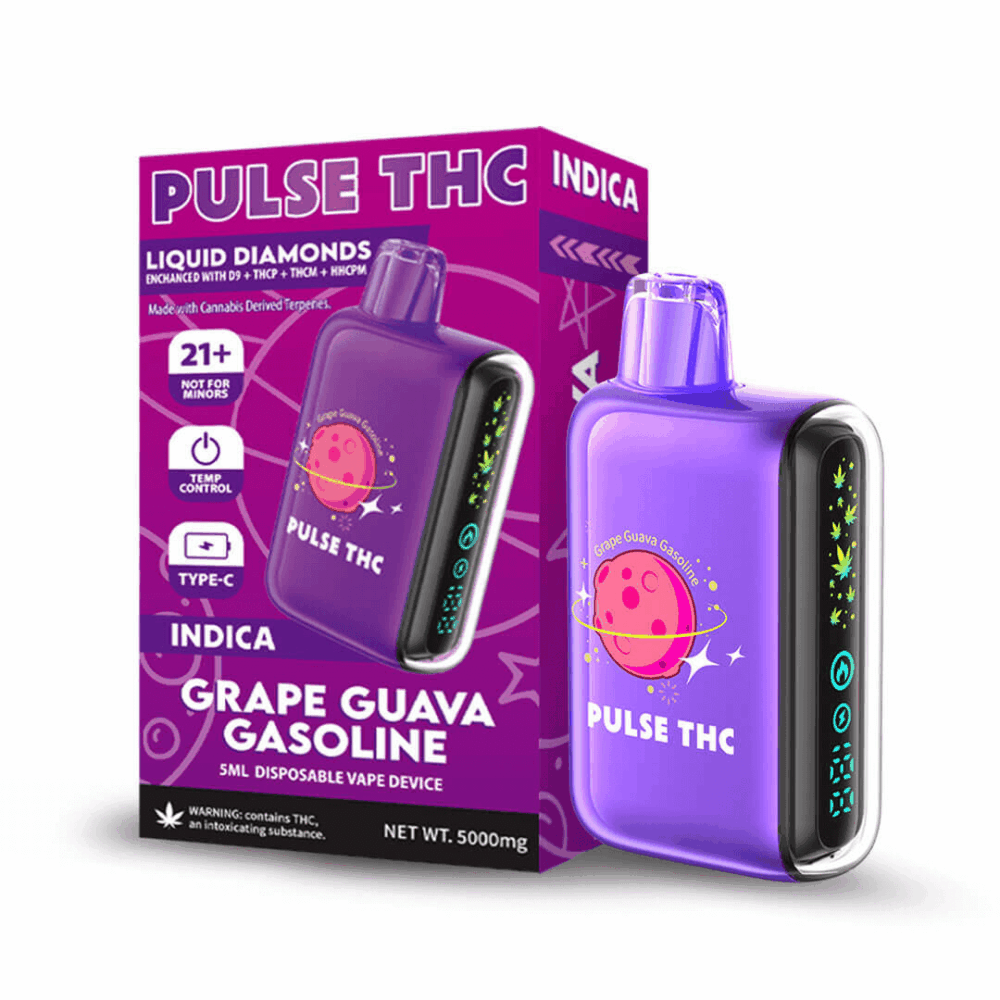 Pulse THC Vape Grape Guava Gasoline