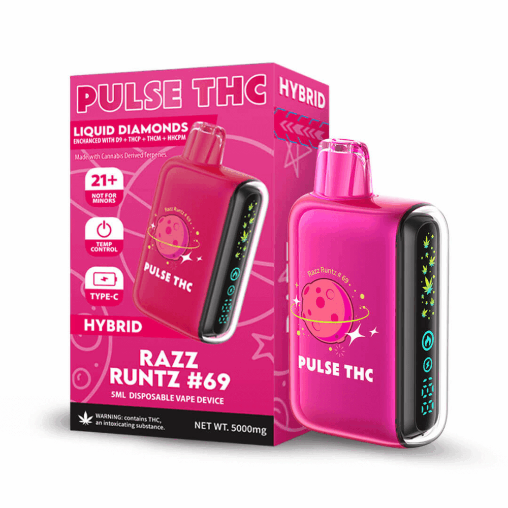 Pulse THC Vape Razz Runtz 69