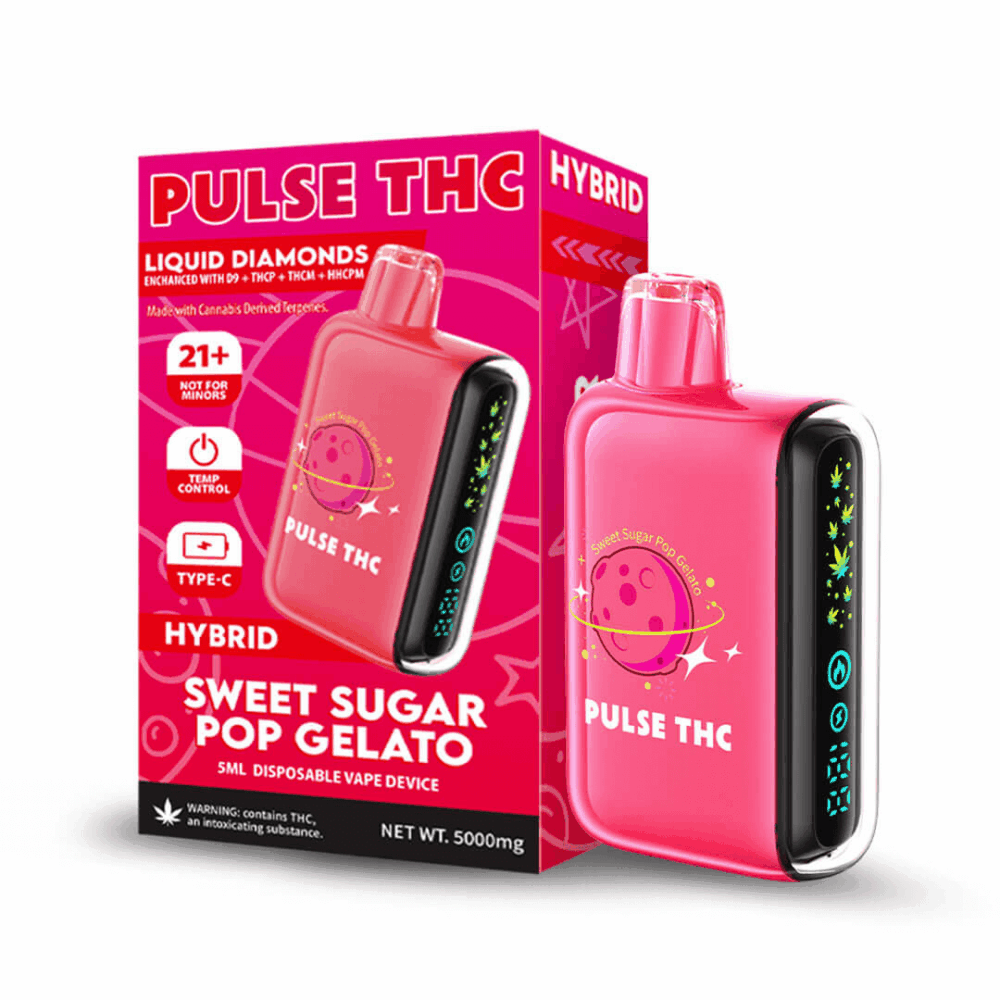 Pulse THC Vape Sweet Sugar Pop Gelato