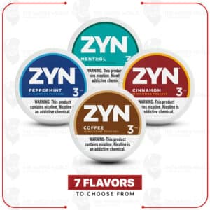 ZYN 3MG NICOTINE POUCHES