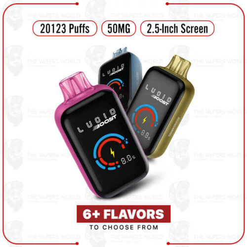 Lucid Boost 20,123 Puffs 5 Percent Disposable