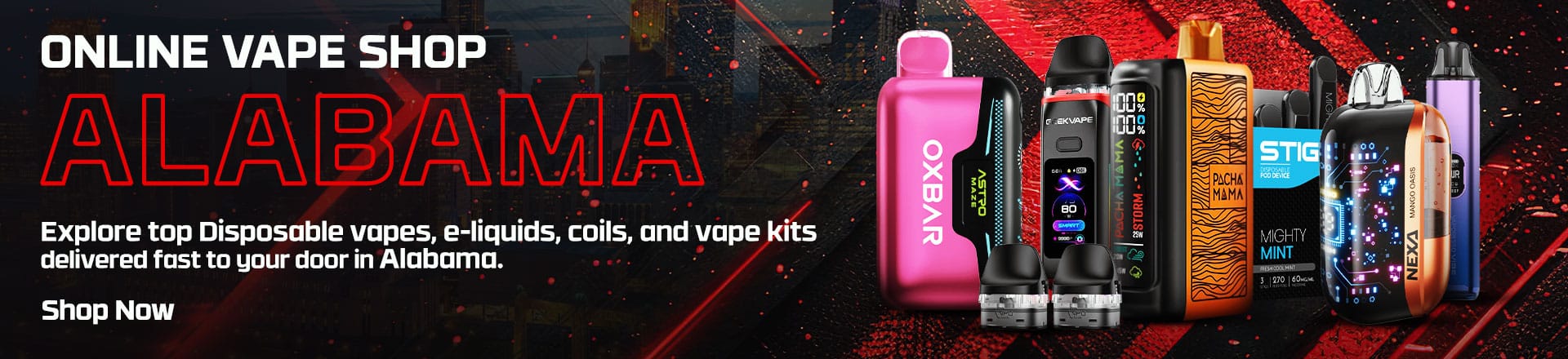 Online Vape Shop Alabama desktop