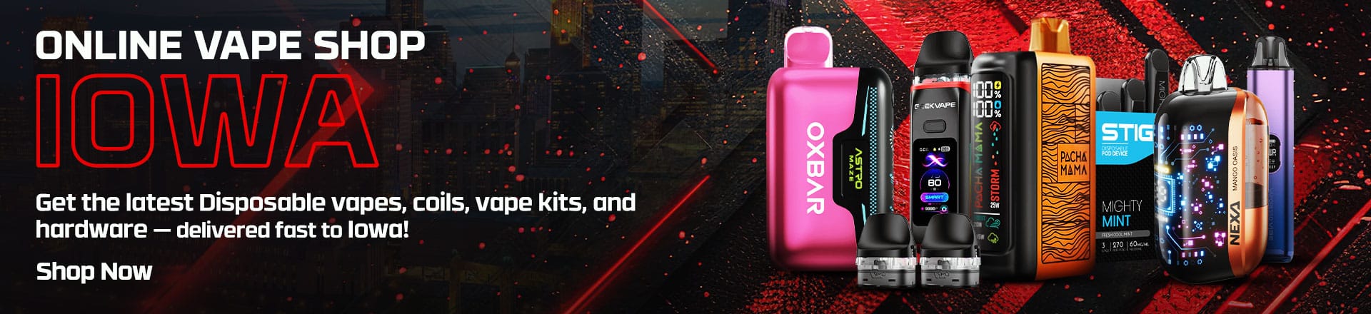 Online Vape Shop Iowa desktop