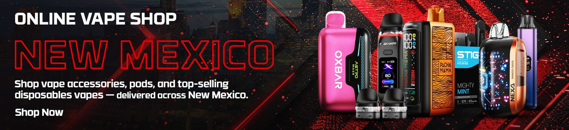 Online Vape Shop New Mexico Desktop