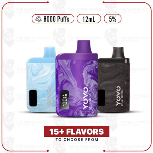 Yovo JB8000 Smart 8K Puffs Disposable