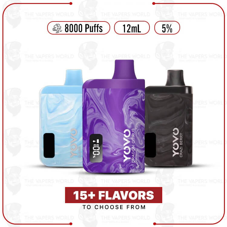 Yovo JB8000 Smart 8K Puffs Disposable