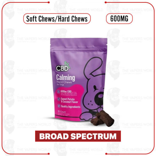 CBDFx CBD Dog Treats: Hip & Joint Chews 600MG
