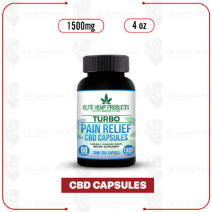 Elite Hemp – CBD Pain Relief Capsules 1500mg