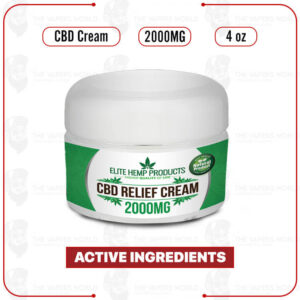 Elite Hemp – CBD Pain Relief Cream 2000mg