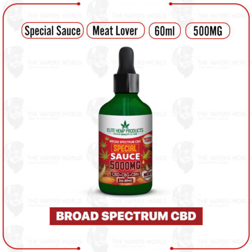 Elite Hemp - CBD Special Sauce 5000mg Meat Lover