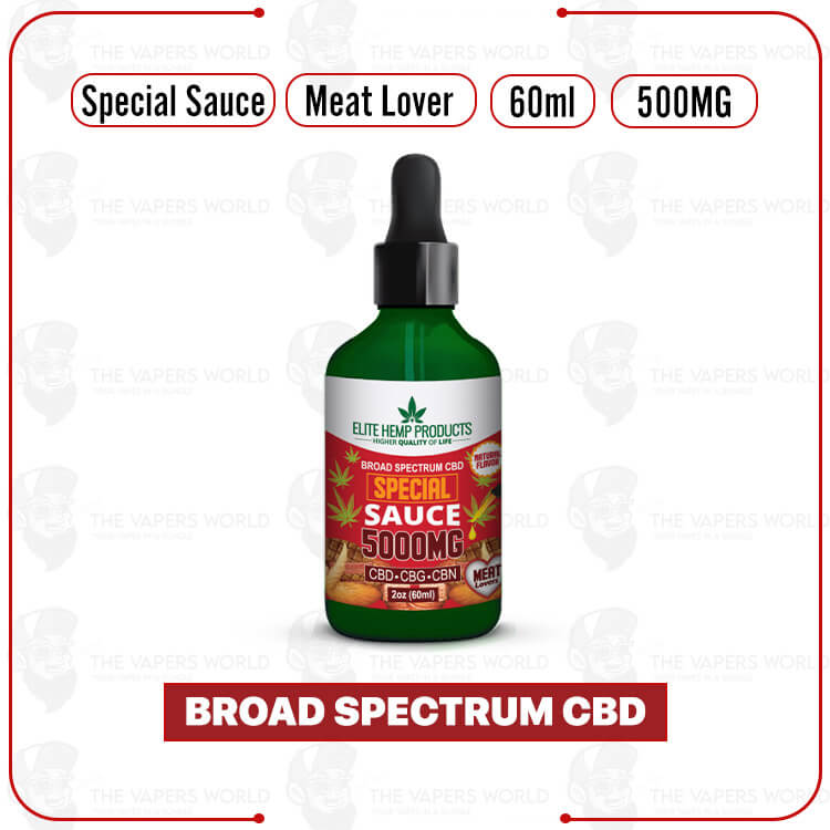 Elite Hemp - CBD Special Sauce 5000mg Meat Lover