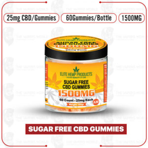 Elite Hemp – CBD Sugar Free Gummies 1500mg