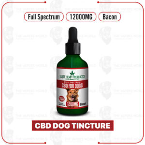 Elite Hemp – CBD Dog Tincture 1200mg Bacon