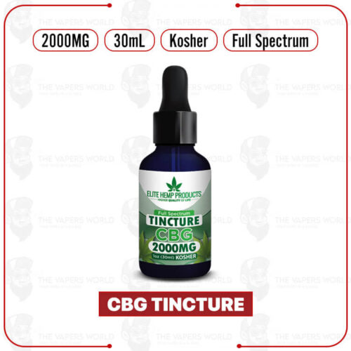 Elite Hemp CBG Tincture 2000mg