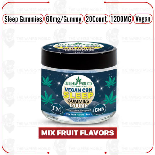 Elite Hemp - CBN Sleep Vegan Gummies 1200mg