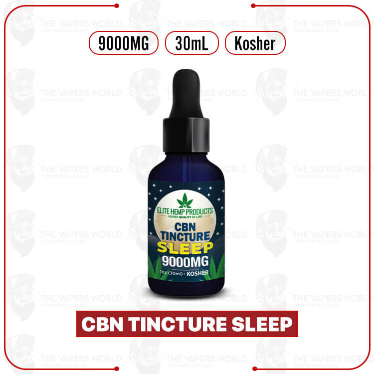 Elite Hemp CBN Tincture 9000mg Sleep