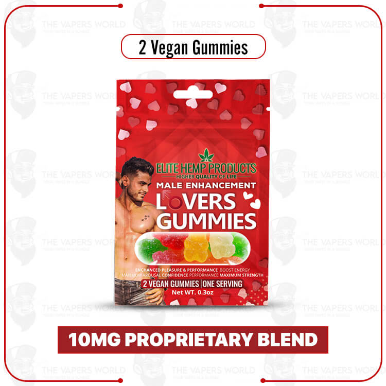 Elite Hemp - Lovers Gummies Male Enhancement