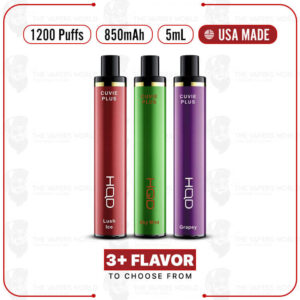 HQD Cuvie Plus 1200 Puffs Disposbale – USA Made