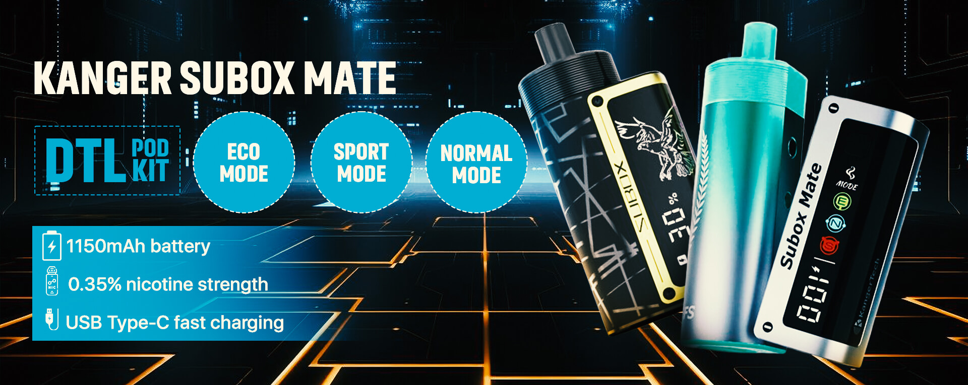 Kanger SUBOX Mate 50K  Features