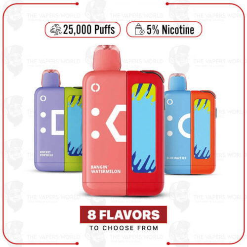 - Cube 25K Puff Disposable Kit