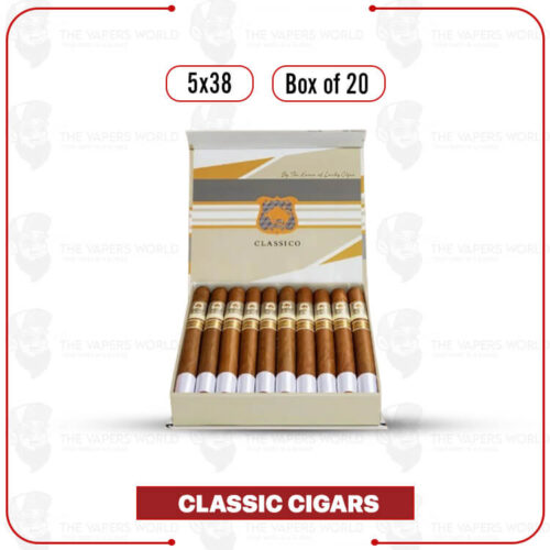 Classico by Lucky Cigar Lonsdale 5x38 Box of 20 Cigars