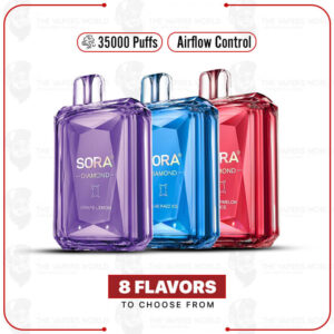 Sora 25k disposable vape – Fruit series