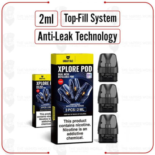 Urban Tale x Lø§t Mår¥ Xplore Replacement Pod Cartridge - 3PK