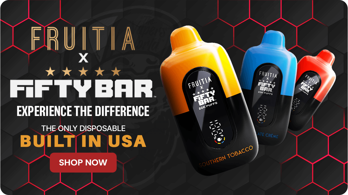 Frutia X Fifty Bar - First Built in USA Vape