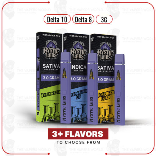 Mystic Labs D8 + D10 Blend Disposable Vape - 3G