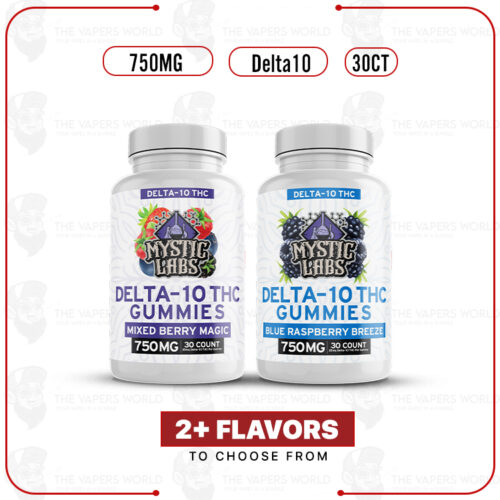 Mystic Labs Delta 10 Gummies 750MG - 10CT