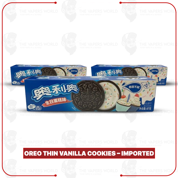Oreo Thin Vanilla Cookies – Imported