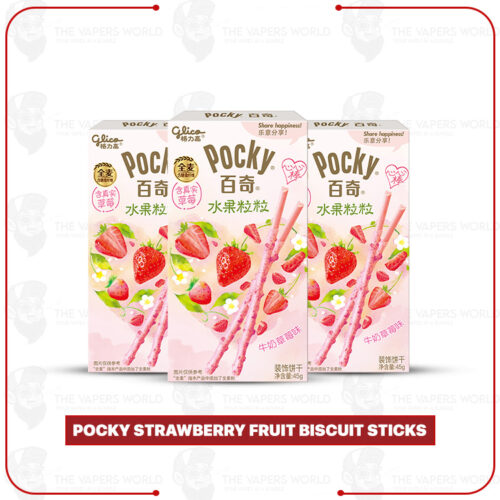 Pocky Strawberry Fruit Biscuit Sticks