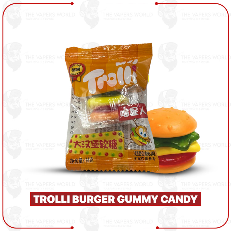 Trolli Burger Gummy Candy