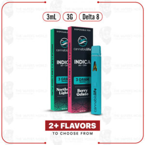 Cannabis Life Delta 8 THC Disposable Vape – (3ML) 3G