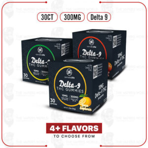 Cannabis Life Extra Strength Delta-9 THC Gummies – 300MG | 30ct