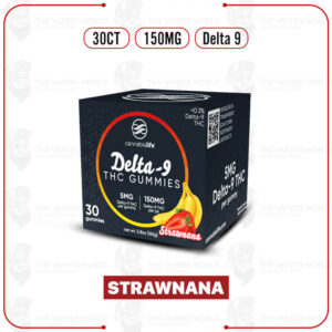 Cannabis Life Strawnana Delta-9 THC Gummies – 150MG | 30CT