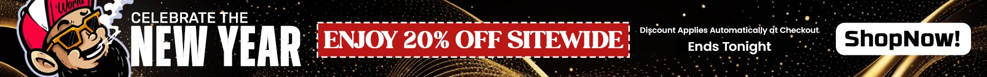 Celebrate New Year with 20% OFF Sitewide