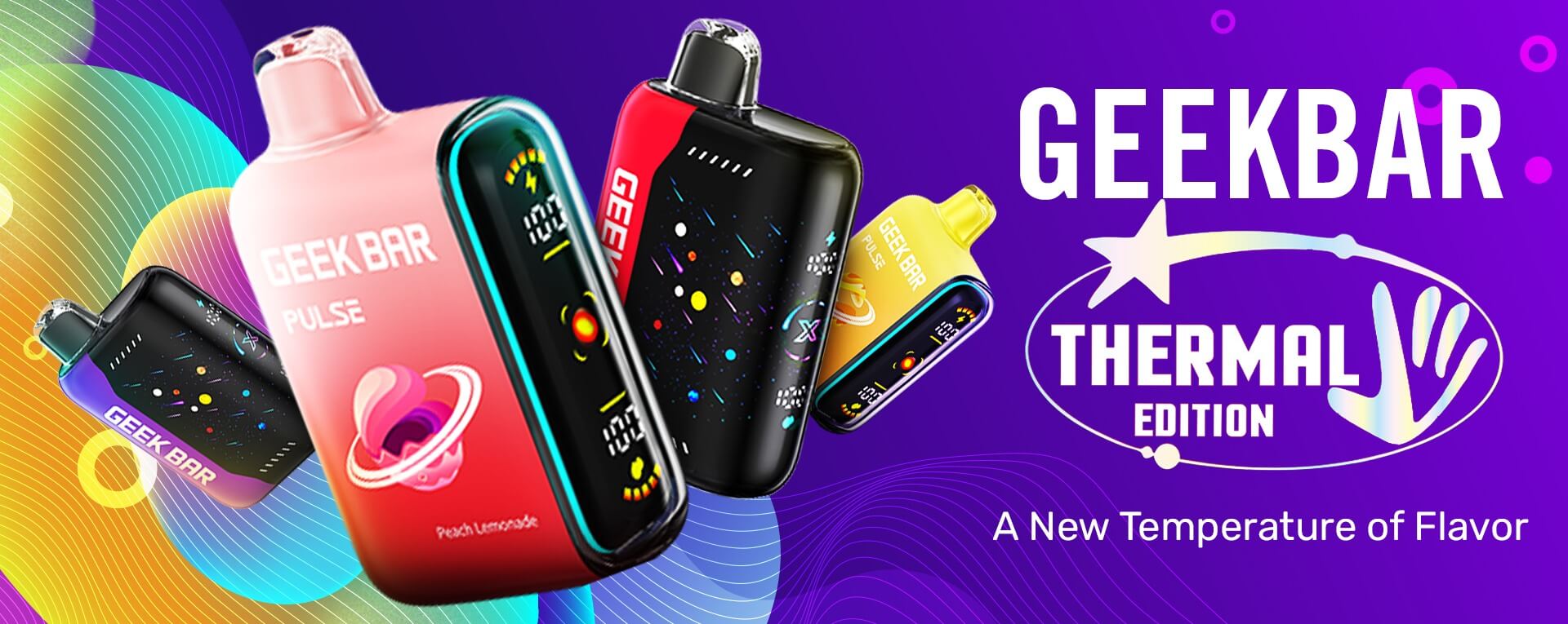 relx infinity pod Geek Bar Dust Flavor Geek Bar Pulse X Platinum Edition 25K ⋆ Disposable Vape main image 0