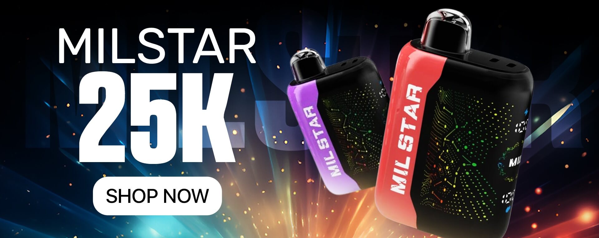 Mil Star 25K Disposable Vape - Shop Now