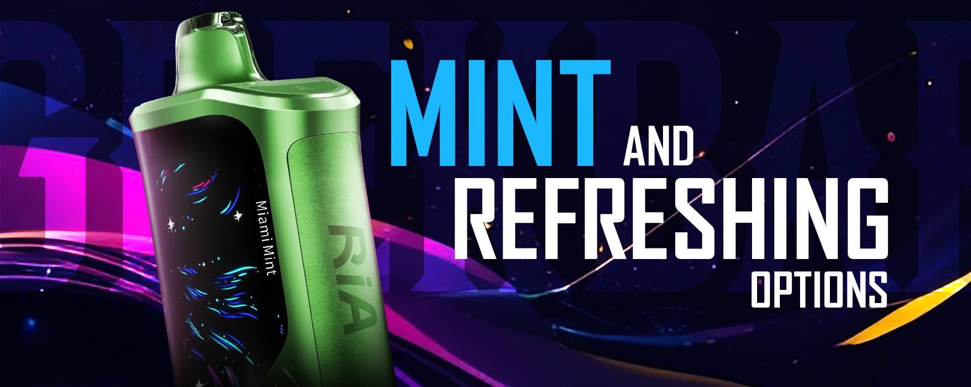 Mint and Fresh RIA Vape Flavors