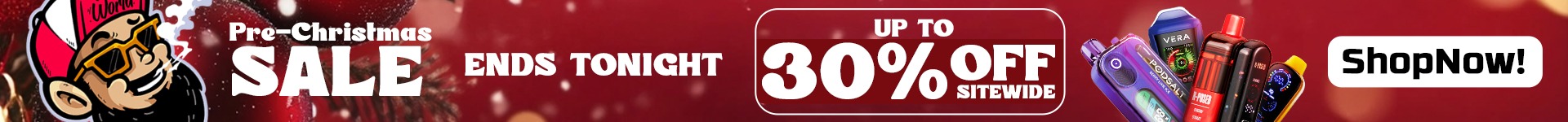 Pre Chrismas Sale Ends tonight