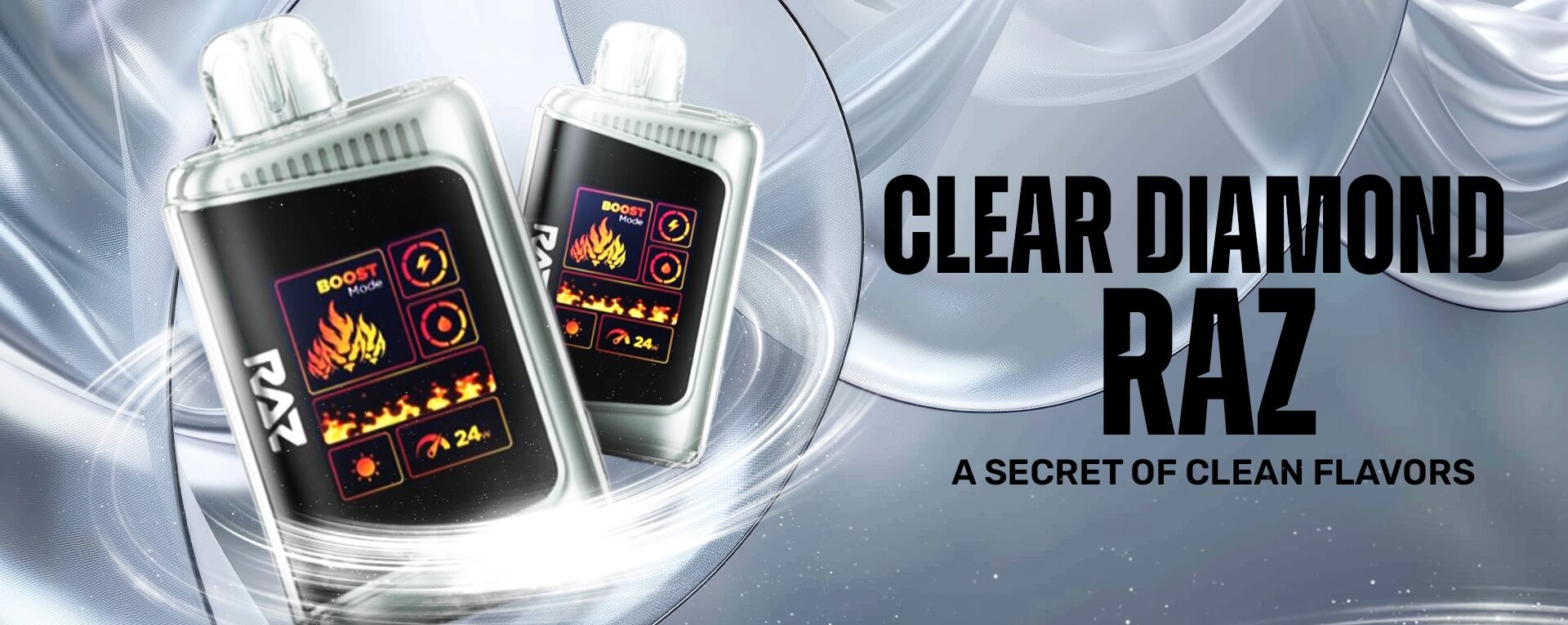 Raz Clear Diamond Flavor
