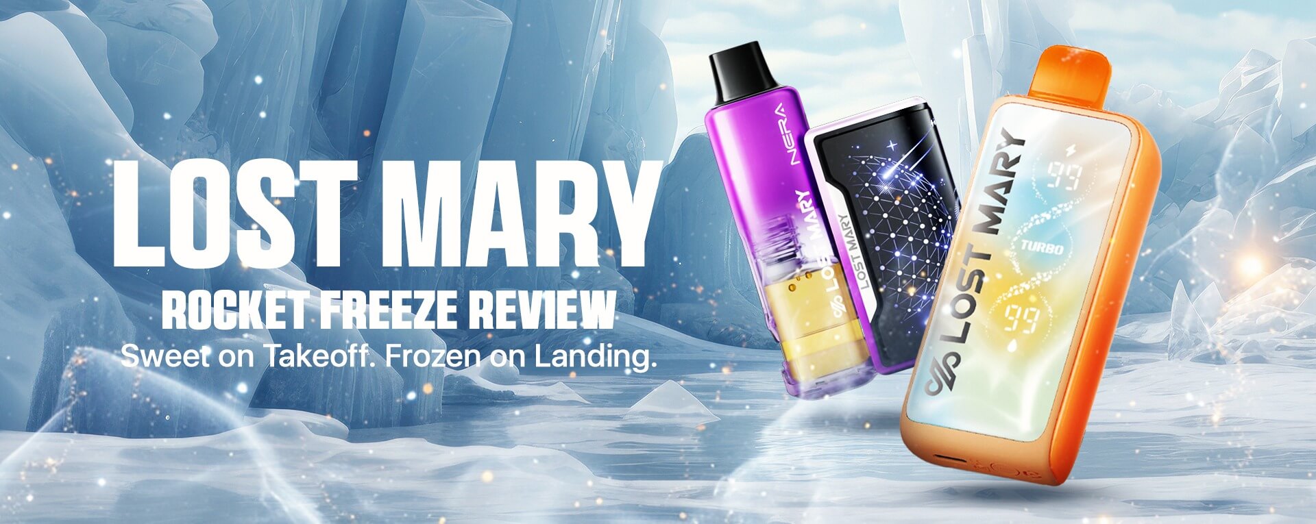 Lost Mary Rocket Freeze Flavor