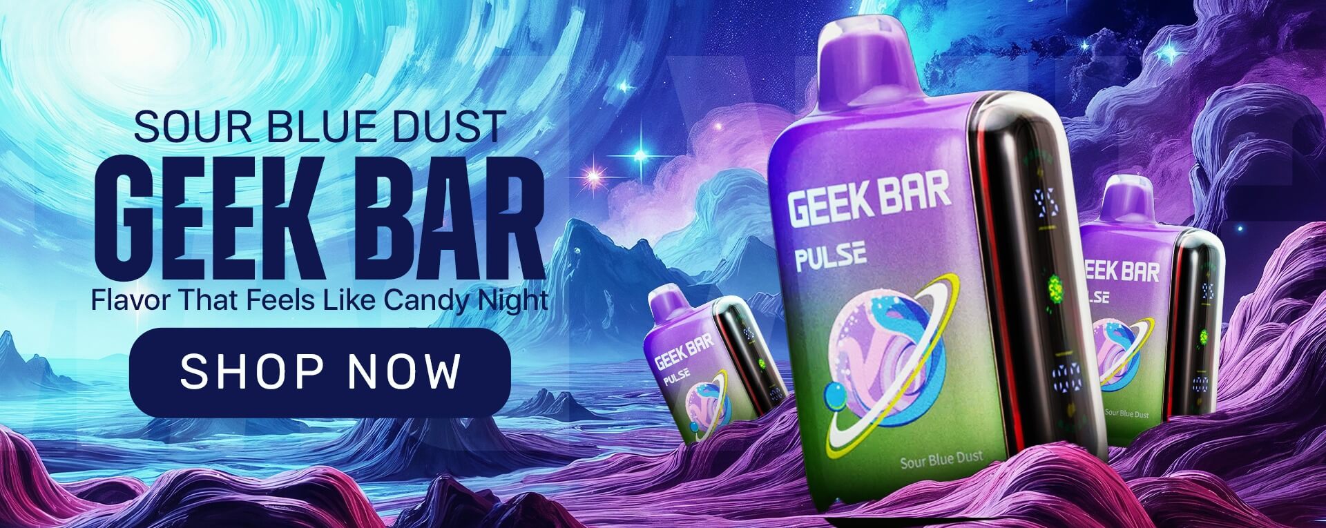 Sour Blue Dust Geek Bar Pulse 15K