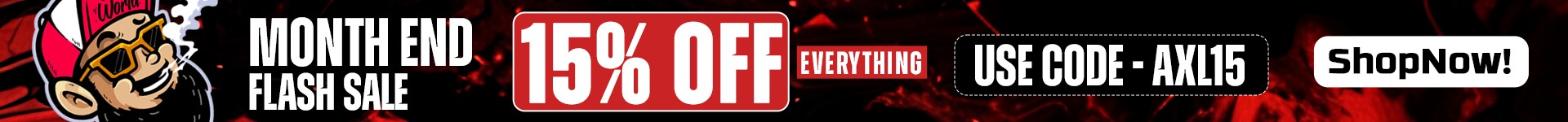 TVW Month Ends Sale - 15% OFF Sitewide